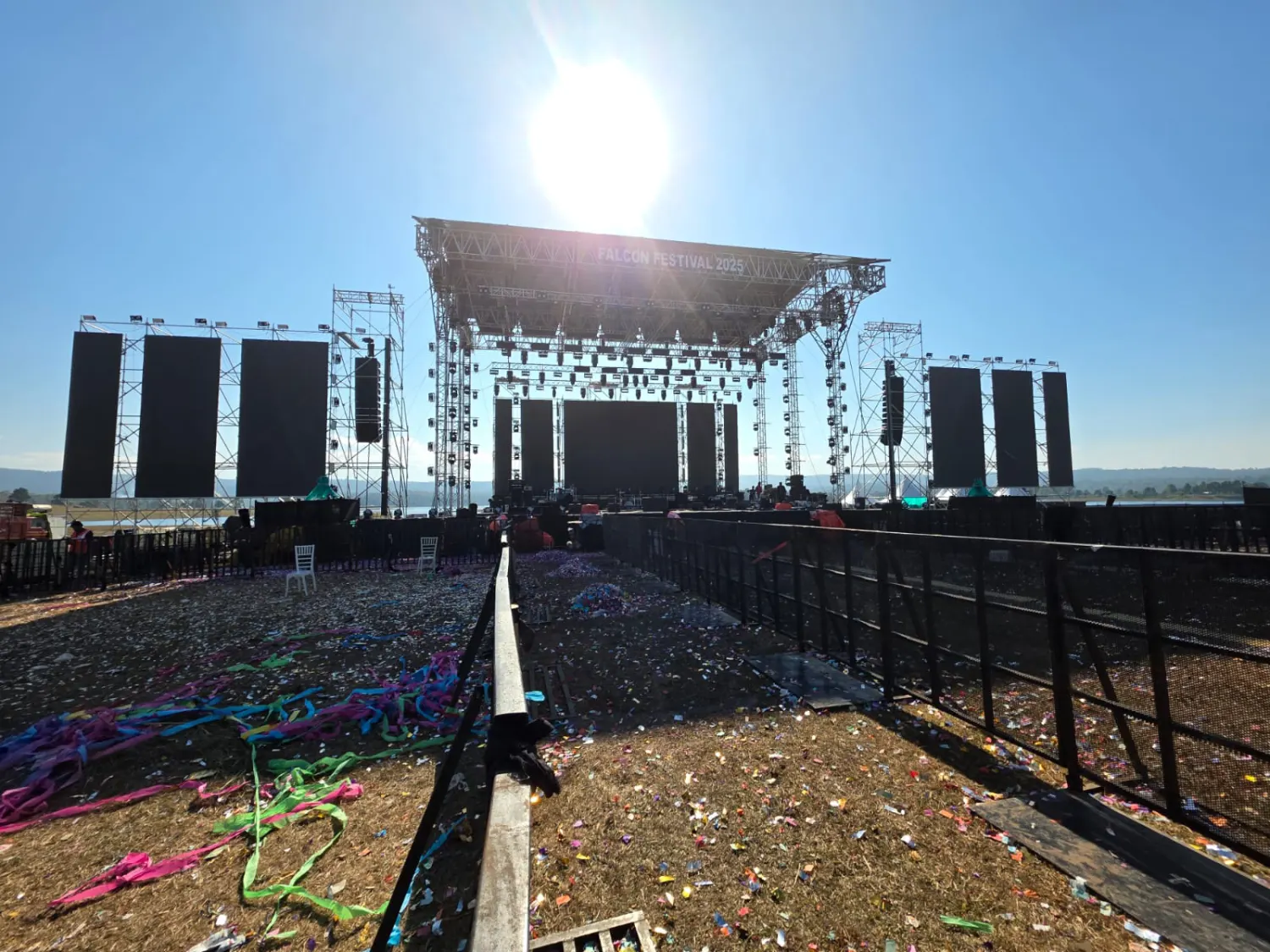 Lighting rig and event setup